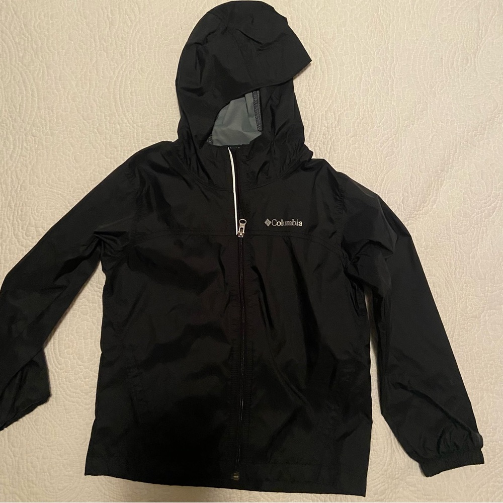 Columbia Black Hooded Jacket